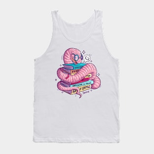 Literal bookworm Tank Top